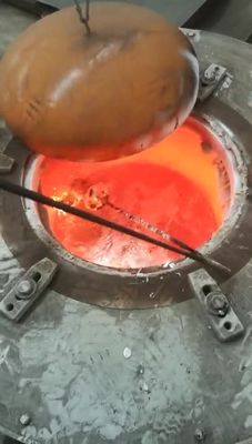 중국 색깔 주문화를 가진 산업 용광로 에너지 절약을 녹는 알루미늄 협력 업체
